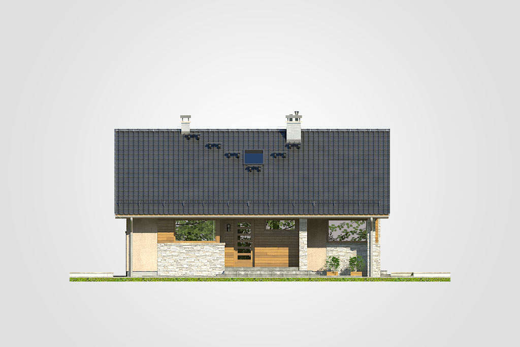 Elewacja domu Dom-B10 - 1