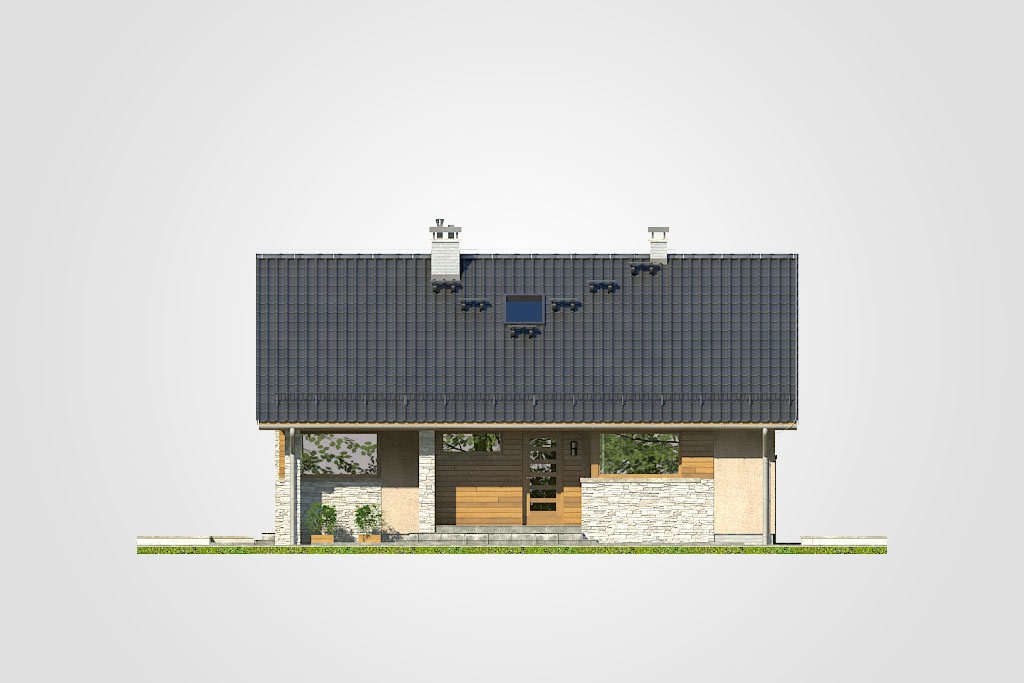 Elewacja domu Dom-B10 - 1