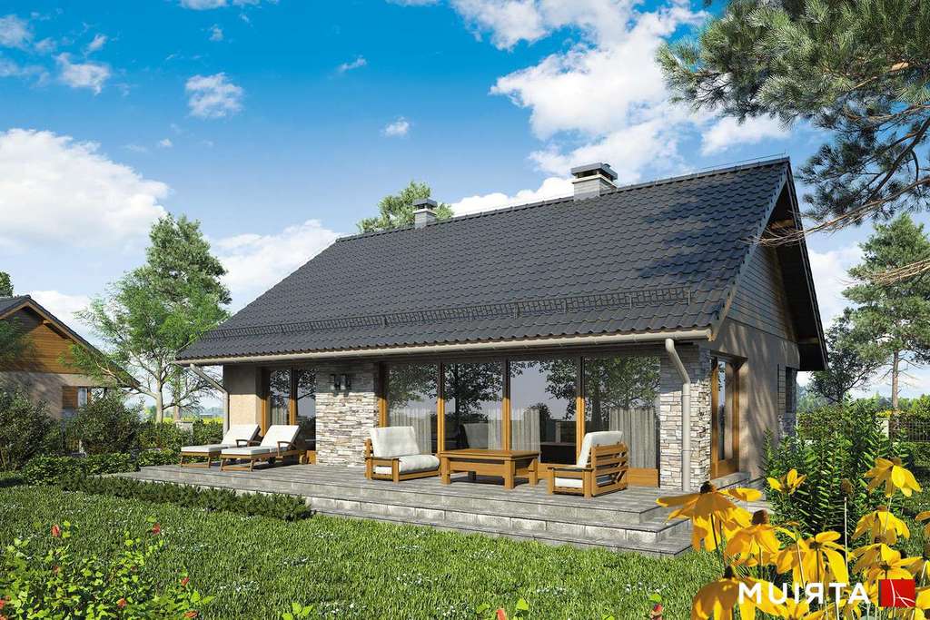 Wizualizacja projektu Dom-B10 - 3