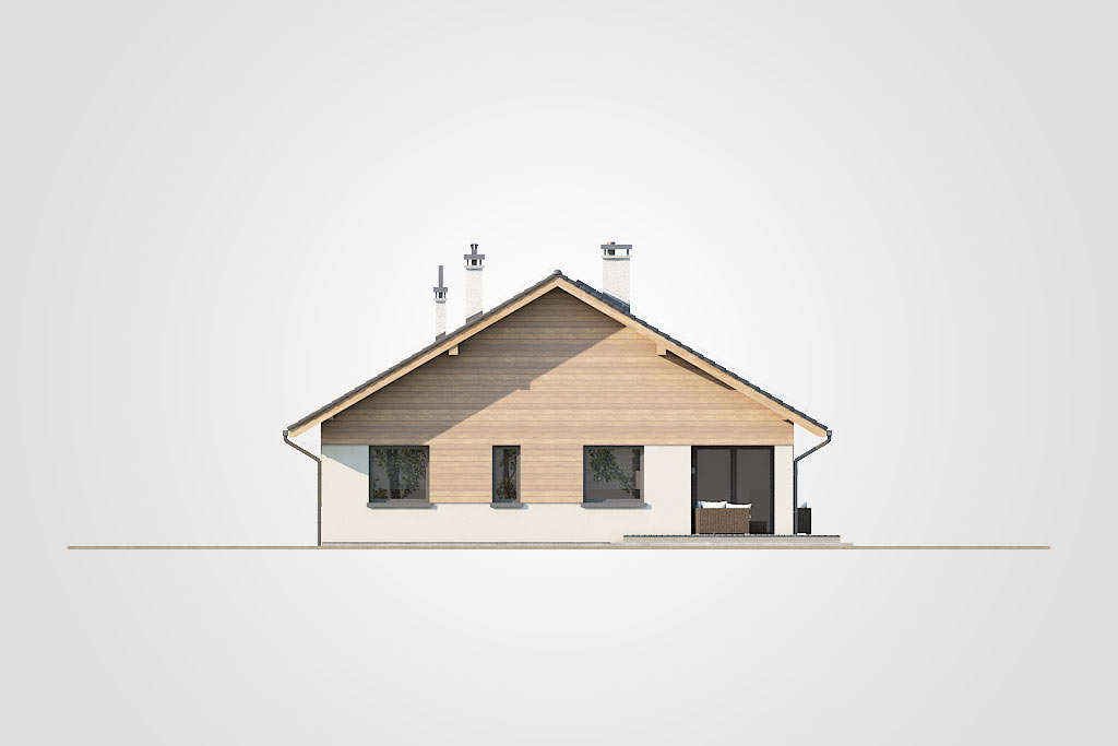 Elewacja domu Dom-B12 - 3