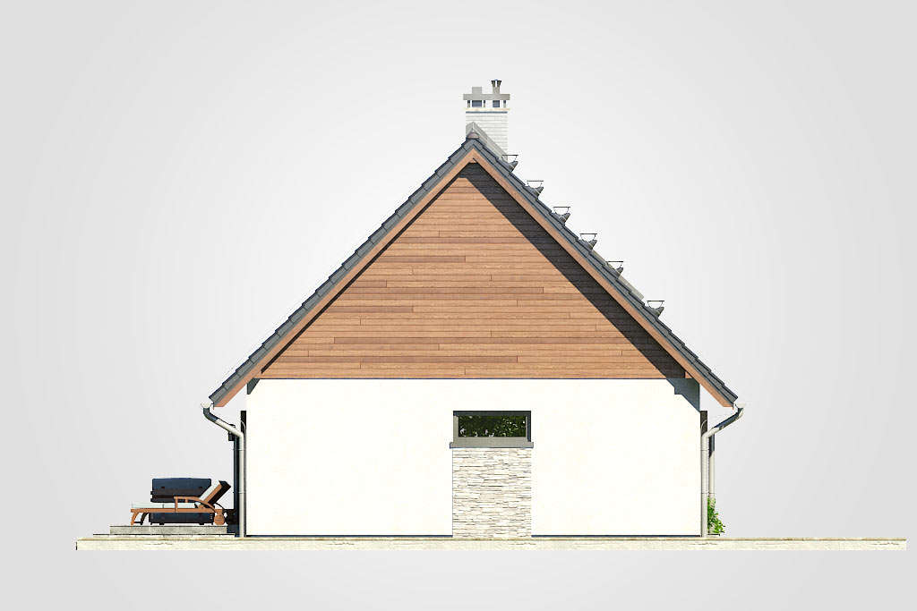 Elewacja domu Dom-B17 - 4