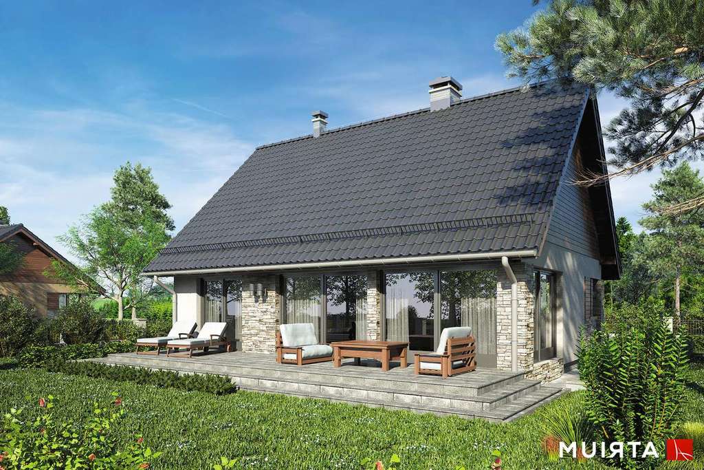 Wizualizacja projektu Dom-B17 - 3