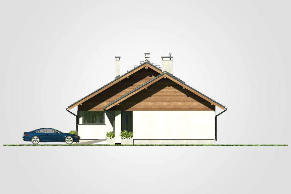 Elewacja domu Dom-B20 - 2