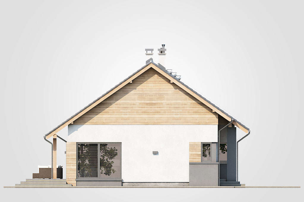 Elewacja domu Dom-B21 - 2