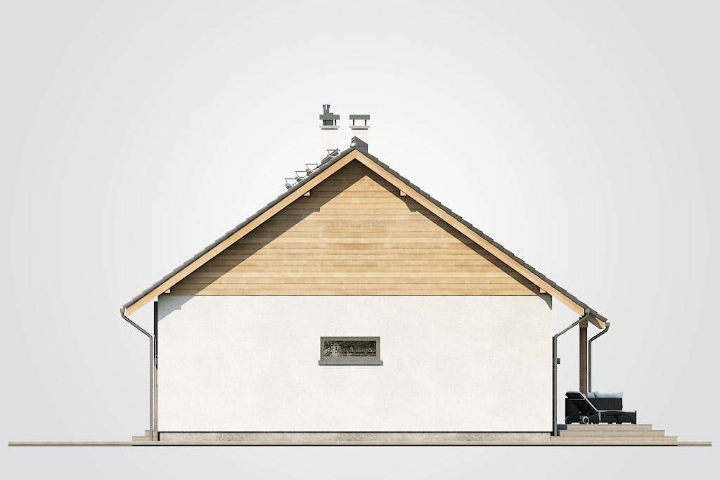 Elewacja domu Dom-B21 - 4