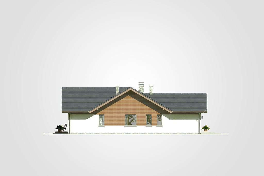 Elewacja domu Dom-B25 - 2