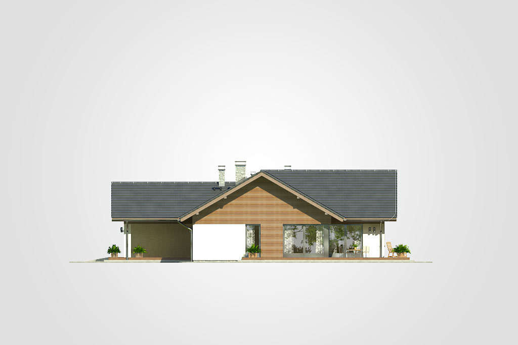 Elewacja domu Dom-B25 - 4