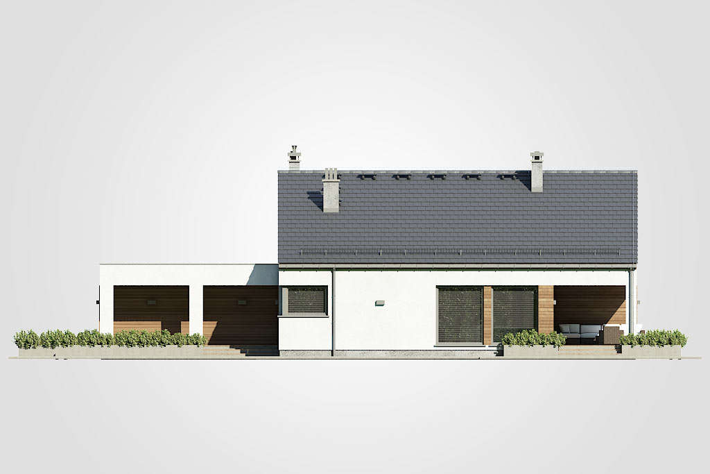 Elewacja domu Dom-B29 - 4