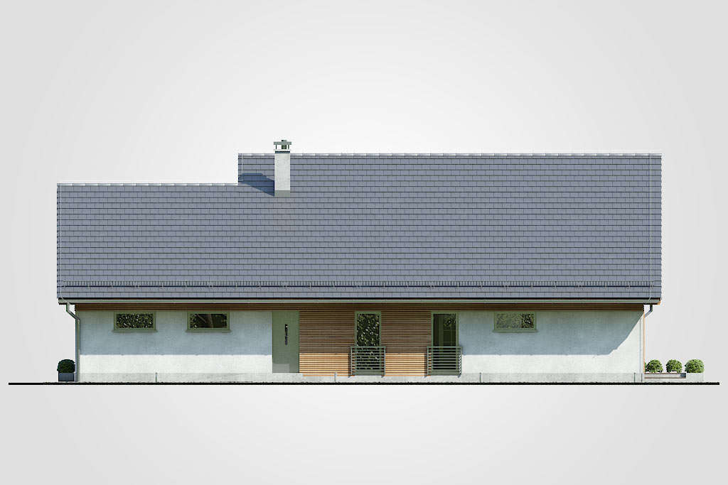 Elewacja domu Dom-B30 - 3