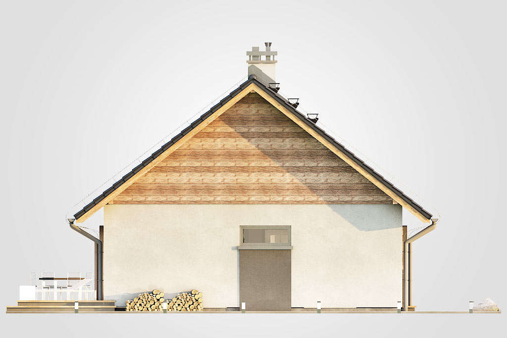 Elewacja domu Dom-B32 - 4