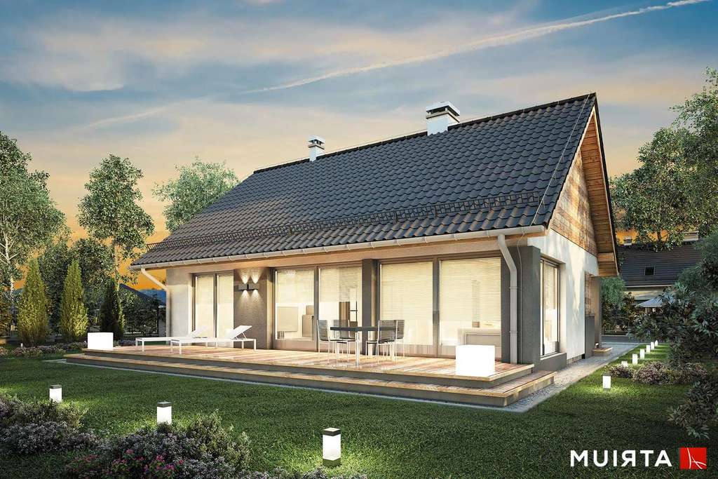 Wizualizacja projektu Dom-B32 - 3