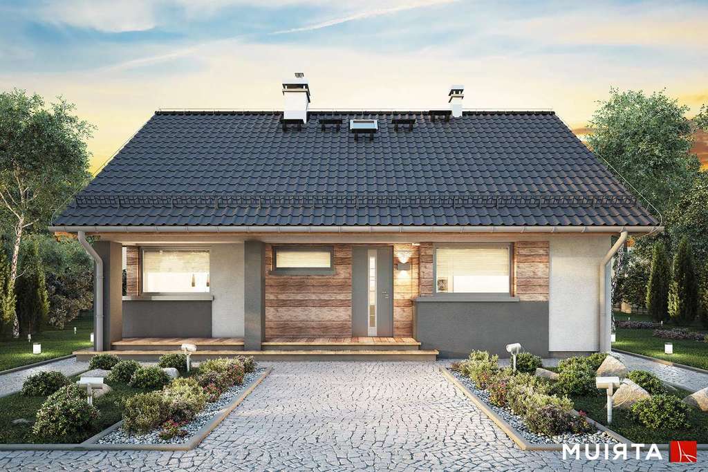 Wizualizacja projektu Dom-B32 - 4