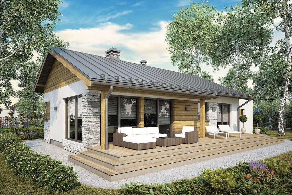 Wizualizacja projektu Dom-B34 - 3