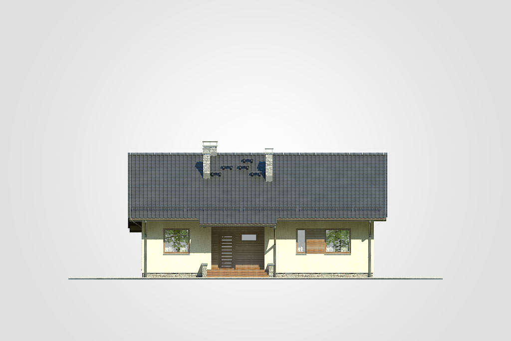 Elewacja domu Dom-B37 - 1