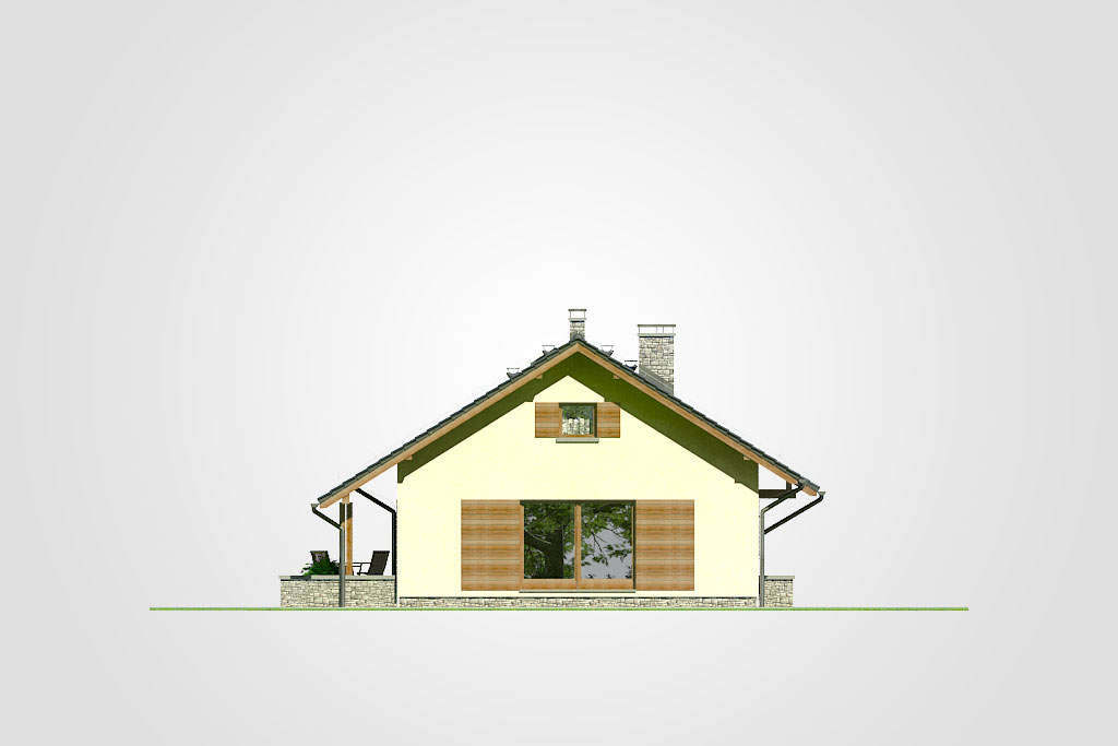 Elewacja domu Dom-B37 - 4