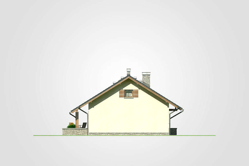 Elewacja domu Dom-B37 - 2