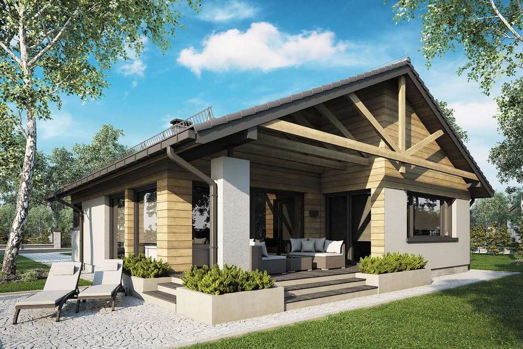 Wizualizacja projektu Dom-B38 - 3