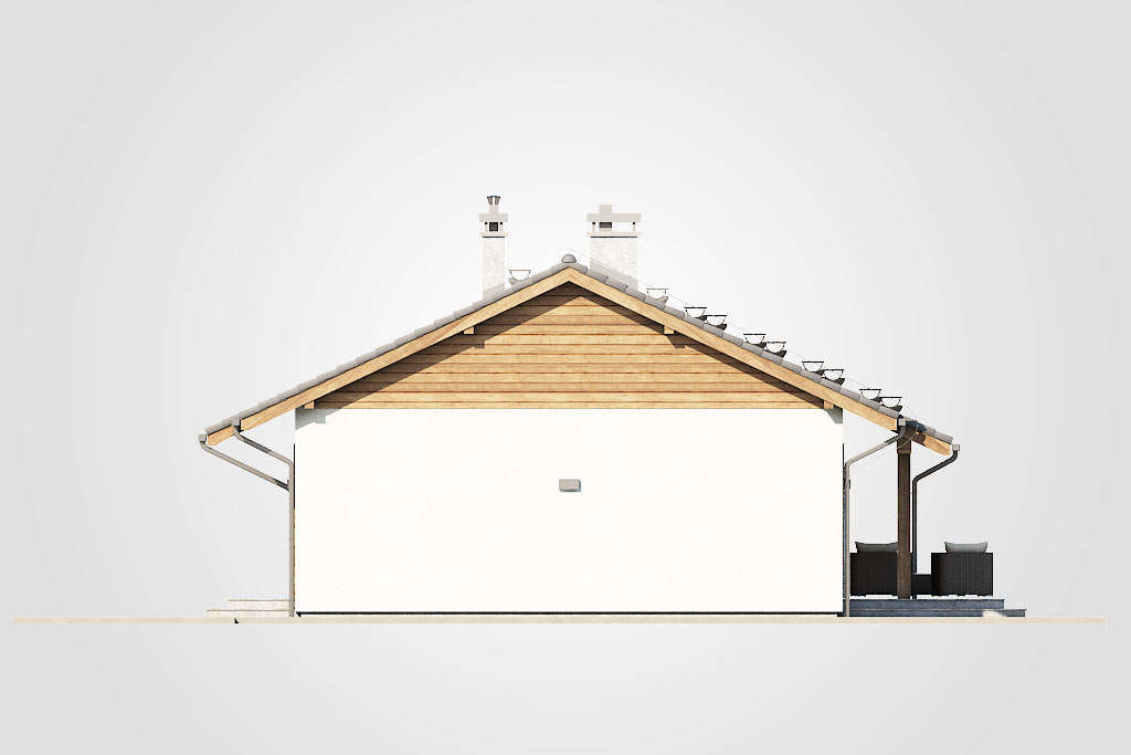 Elewacja domu Dom-B4 - 4