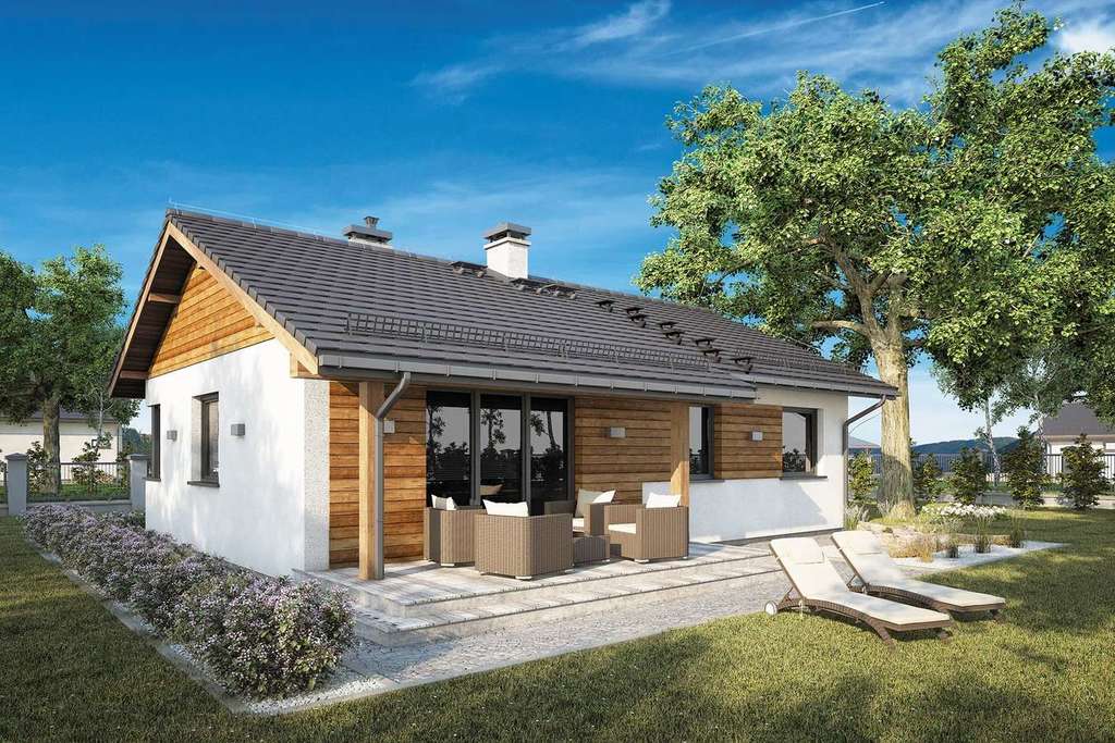 Wizualizacja projektu Dom-B4 - 3