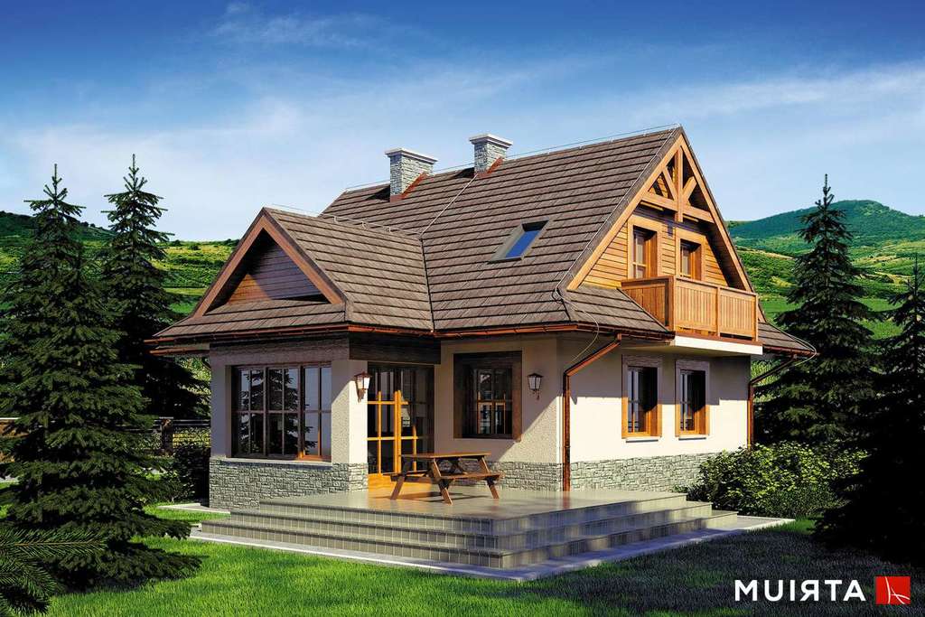 Wizualizacja projektu Dom-B41 - 3