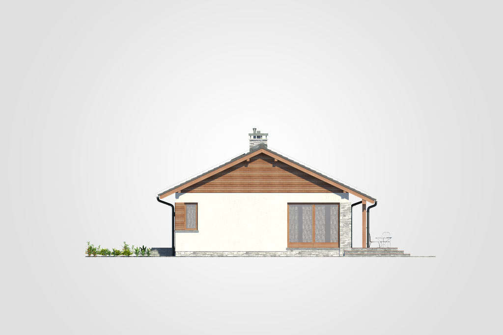 Elewacja domu Dom-B42 - 2