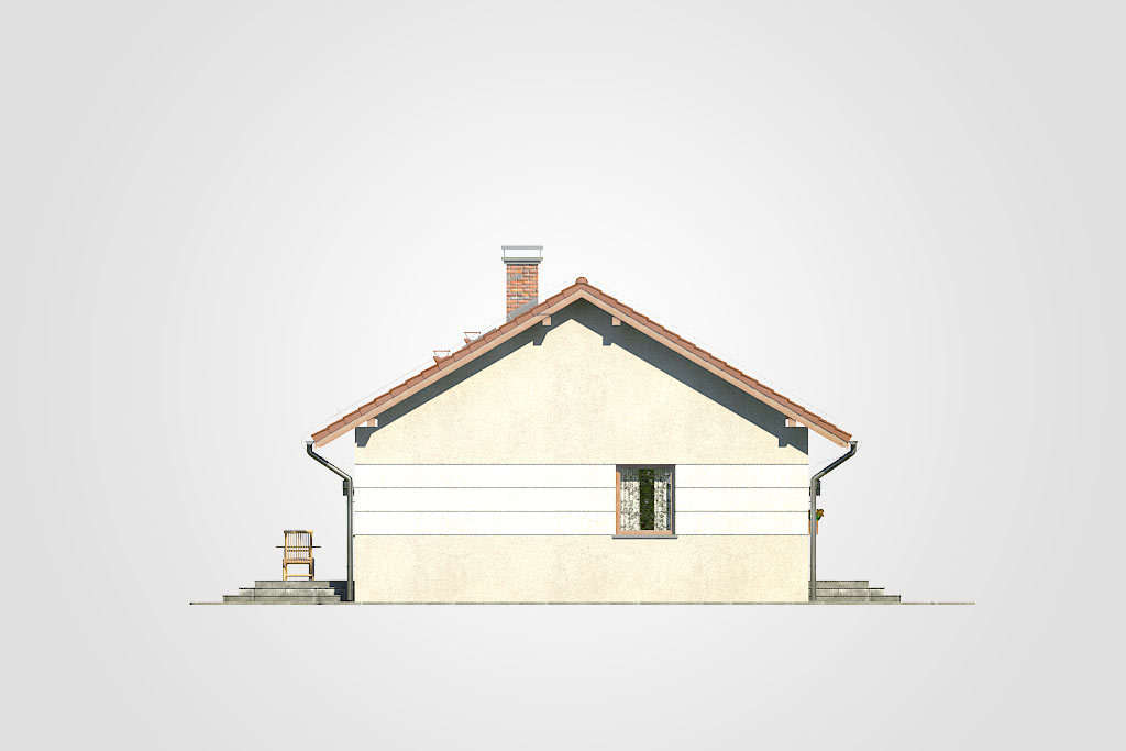 Elewacja domu Dom-B43 - 2