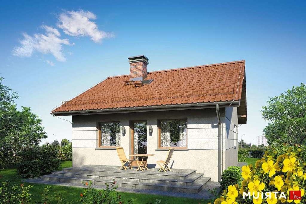 Wizualizacja projektu Dom-B43 - 3