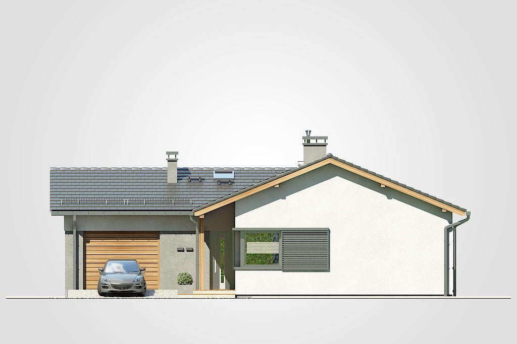 Elewacja domu Dom-B45 - 1