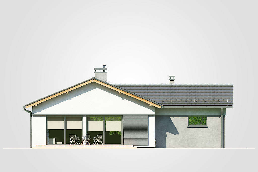 Elewacja domu Dom-B45 - 3