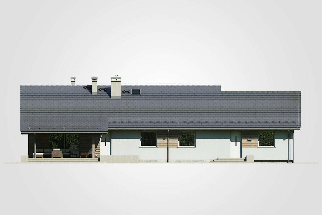 Elewacja domu Dom-B46 - 3