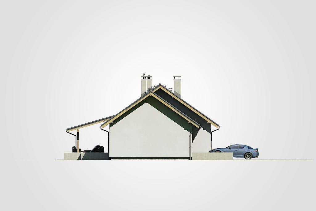 Elewacja domu Dom-B46 - 4