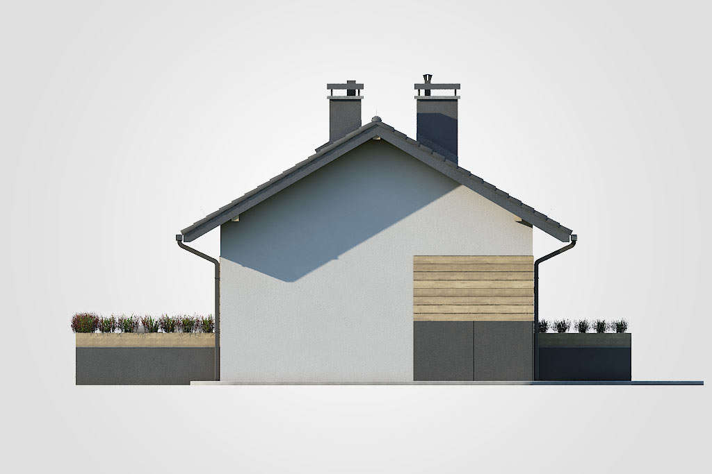 Elewacja domu Dom-B49 - 2