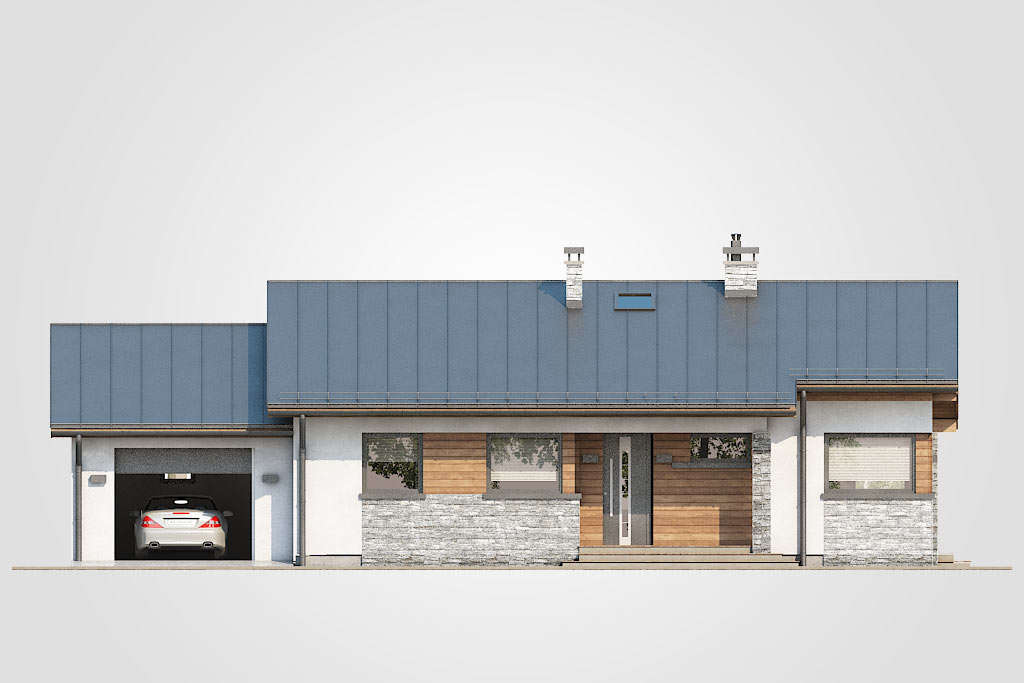 Elewacja domu Dom-B5 - 1