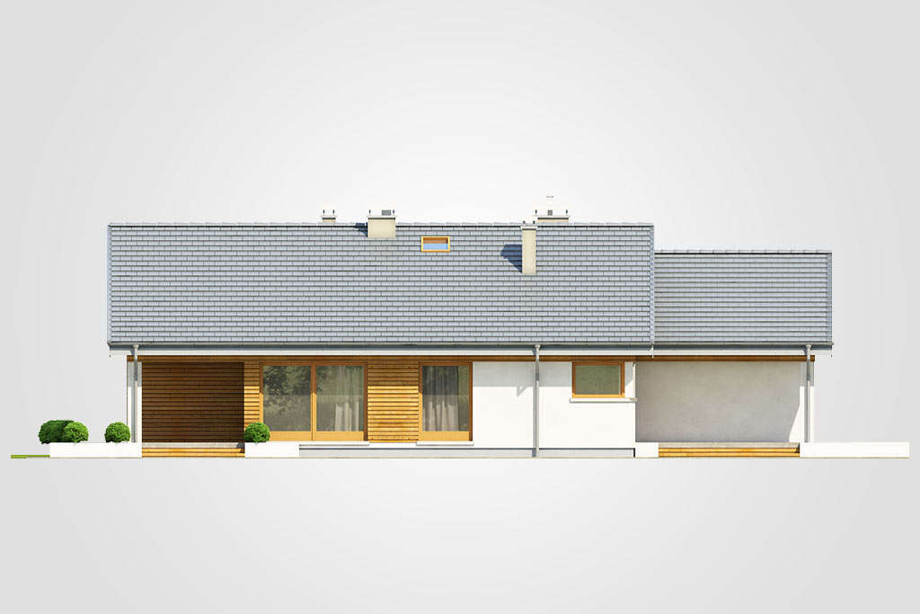 Elewacja domu Dom-B6 - 4