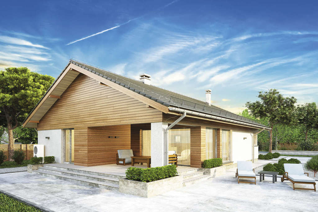 Wizualizacja projektu Dom-B55 - 4