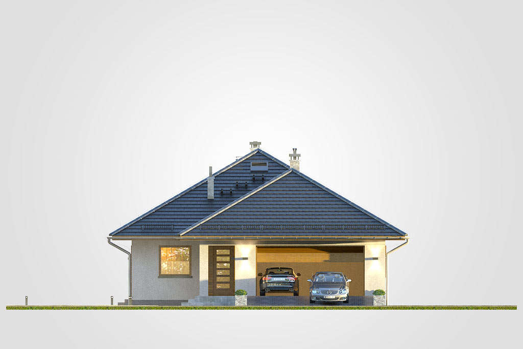 Elewacja domu Dom-B8 - 1