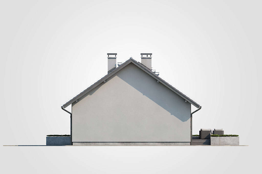 Elewacja domu Dom-B9 - 4